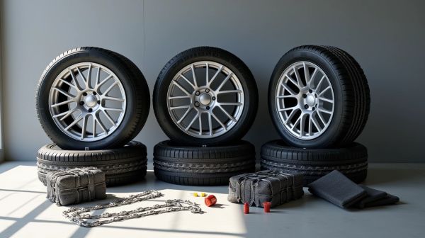 Chaînes et chaussettes pour pneus 225/60 R16 : montages faciles et résistants