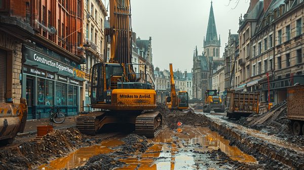 Location de machine de construction à Liège : les erreurs à ne pas commettre